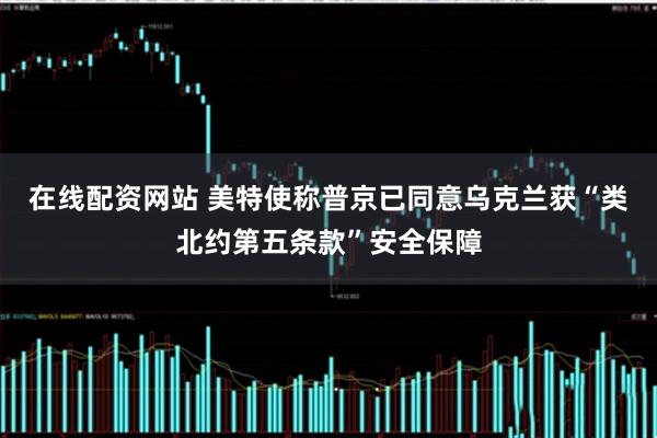 在线配资网站 美特使称普京已同意乌克兰获“类北约第五条款”安全保障