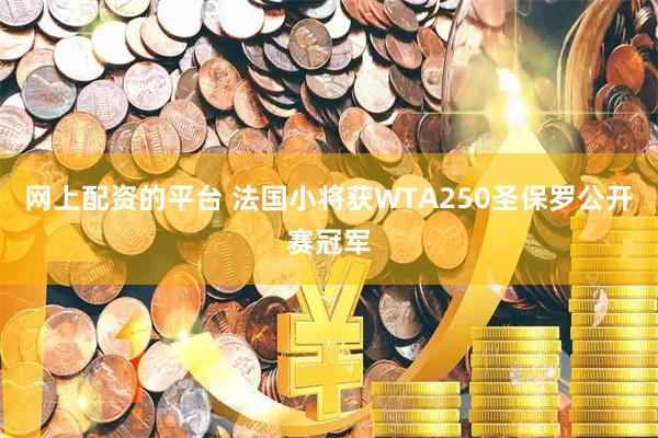 网上配资的平台 法国小将获WTA250圣保罗公开赛冠军